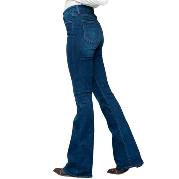 JUST USA Black Label Women’s Vintage Mid Rise Dark Wash Tall Jeans Size 9/29 - Picture 3 of 9